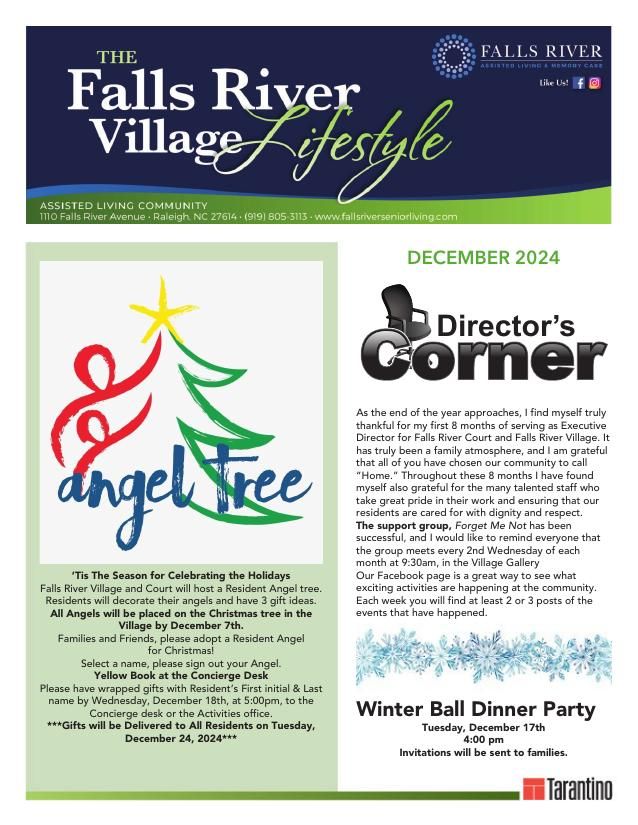 Assisted Living Current Newsletter